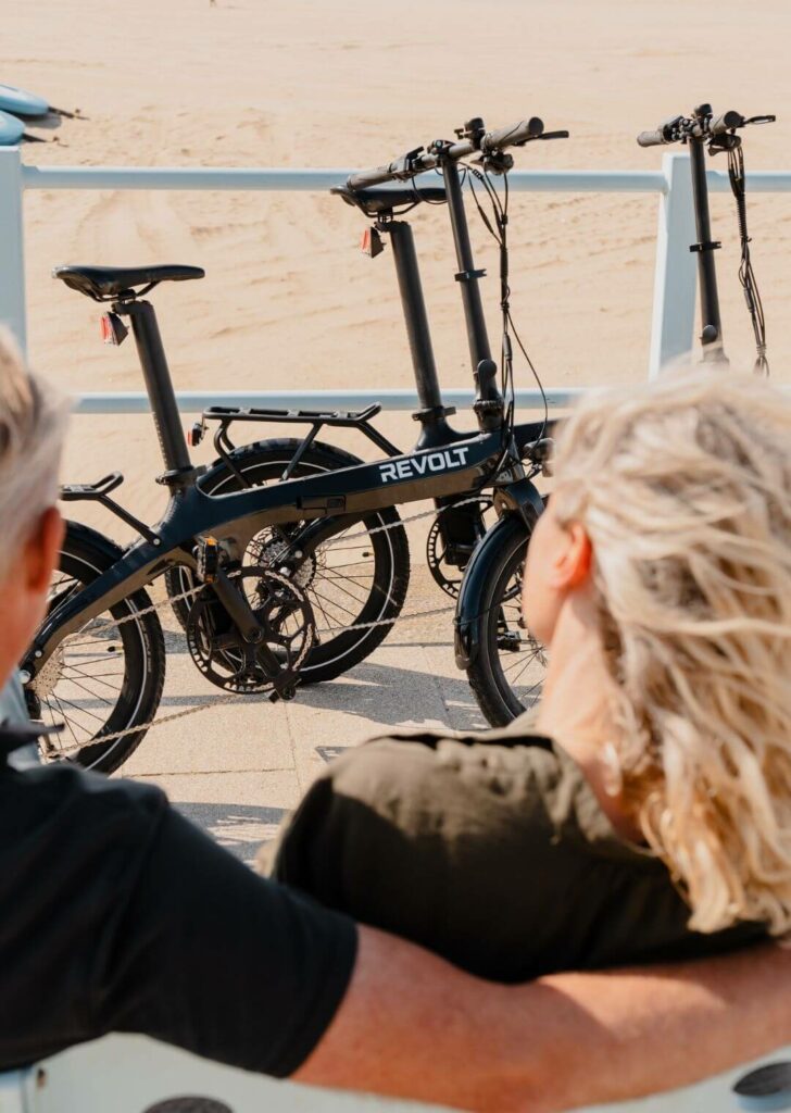 Revolt Carbon Fiber Couple Beach  Torque Sensor eBike