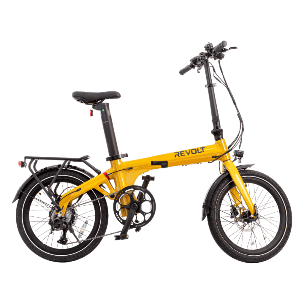 Revolt Electric Bike made of Aluminium Alloy Yellow Ochre