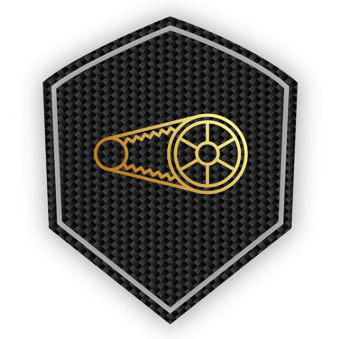 Revolt Bikes Belt Drive Icon Shield