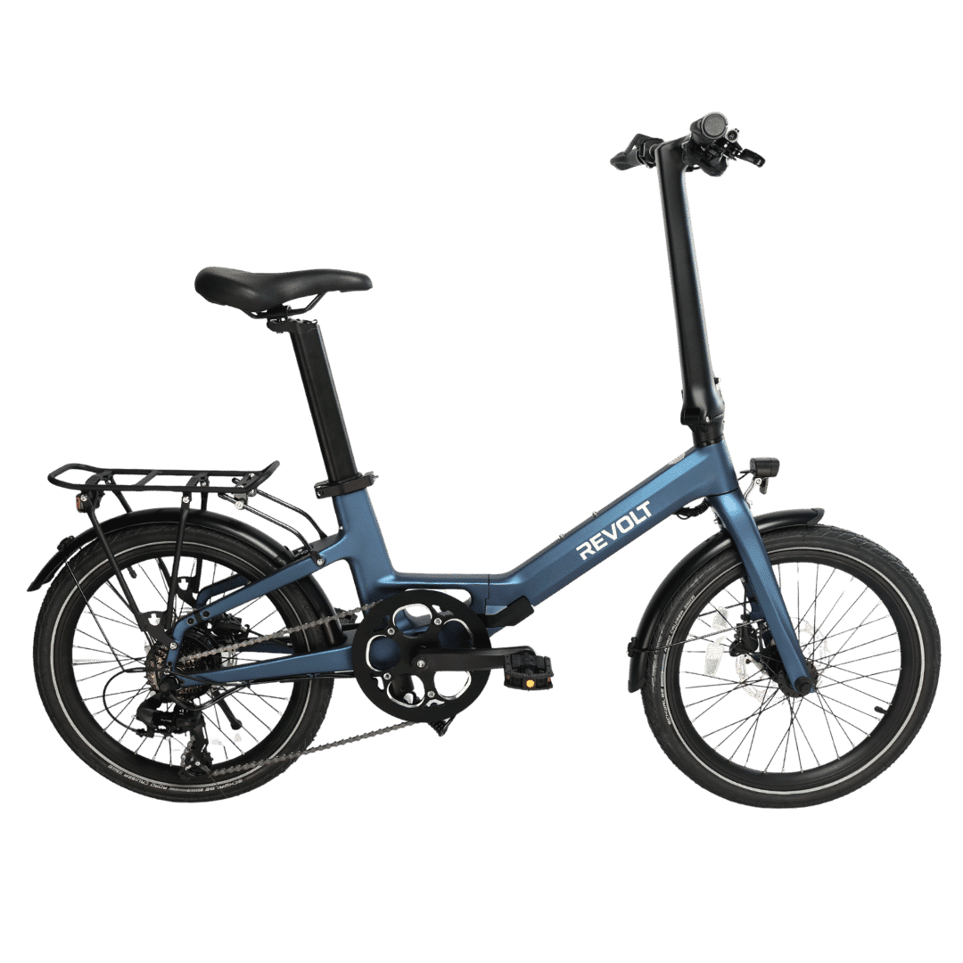 Revolt Carbon Fiber Pro V5, Dark Blue, Chain Drive, 7 Gears, Low Entry Step In Frame Revolt Carbon Fiber Pro V5, Dark Blue, Chain Drive, 7 Gears, Low Entry Step In Frame