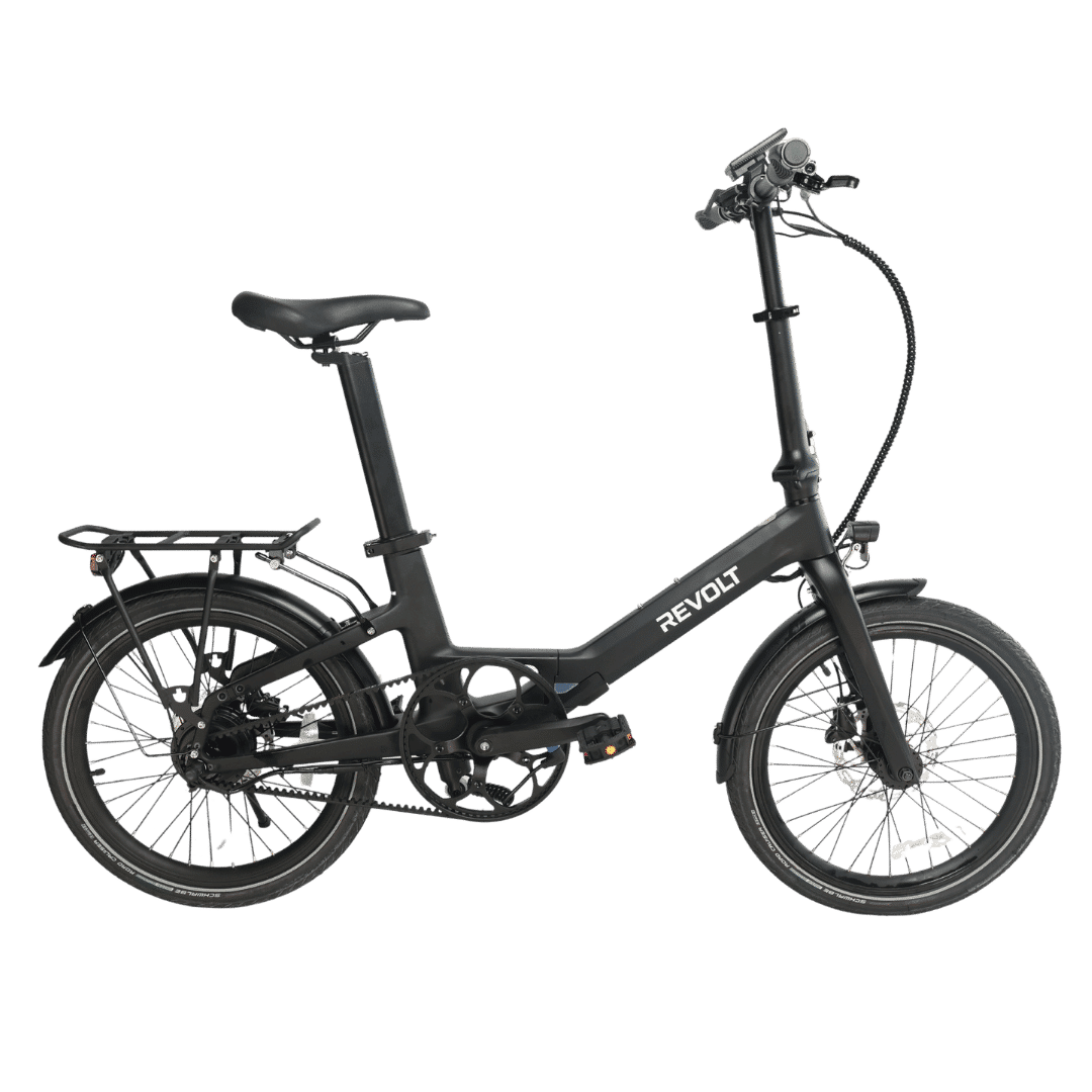 Revolt Carbon Fiber Pro V5, Matt Black, Belt Drive, Low Entry Step In Frame