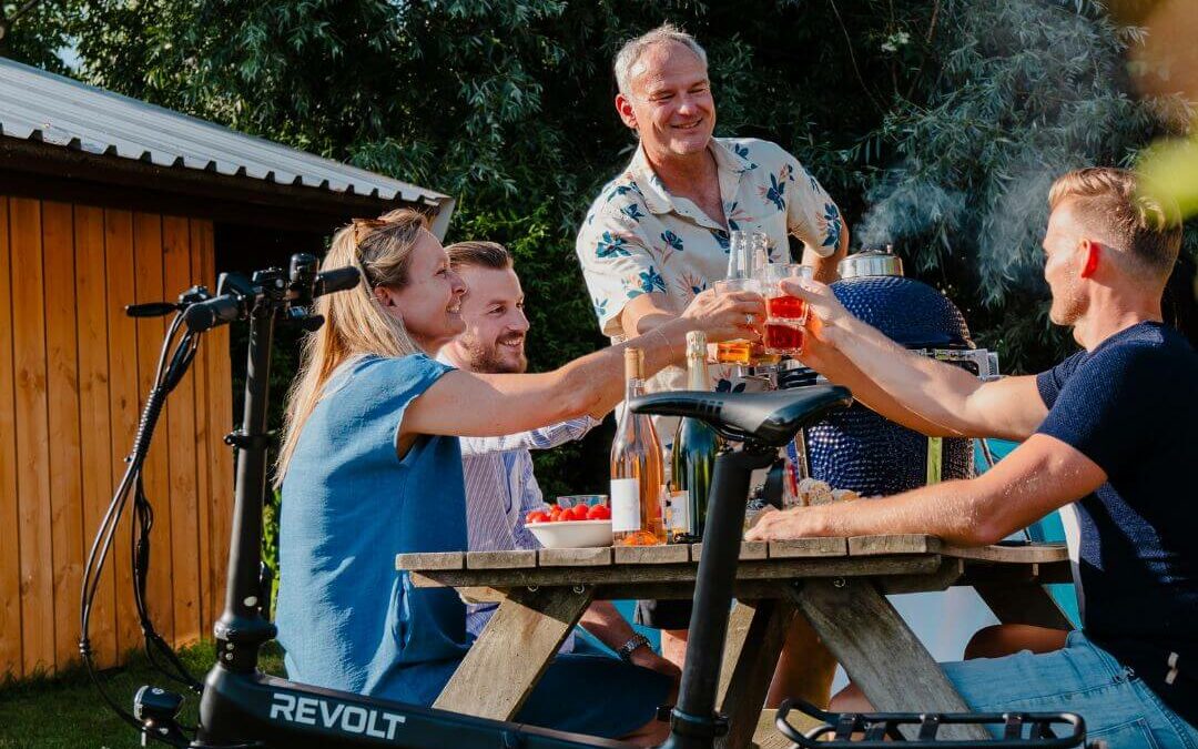 Embrace Sustainability with Revolt Folding E-Bikes