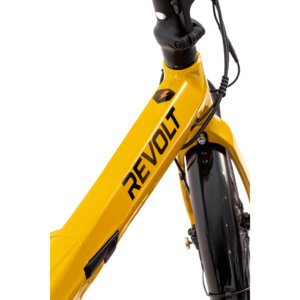 Revolt Aluminium Alloy Yellow Ochre Detail Aluminum E-Bikes Netherlands