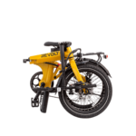 Revolt Aluminium Electric Bikes Alloy Yellow Ochre Folded Foldable Electric Bikes Netherlands