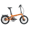 Revolt Bikes Carbon Fiber E-Bike, Pale Orange, Belt Drive, Rear Suspension, Nexus 3 Gears
