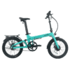 Revolt Bikes Carbon Fiber E-Bike, Mint Green, Belt Drive, Rear Suspension, Nexus 3 Gears