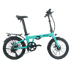 Revolt Bikes Carbon Fiber E-Bike, Mint Green, Chain Drive, 7 Gears