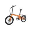 Revolt Bikes Carbon Fiber E-Bike, Pale Orange, Belt Drive, Rear Suspension, Nexus 3 Gears