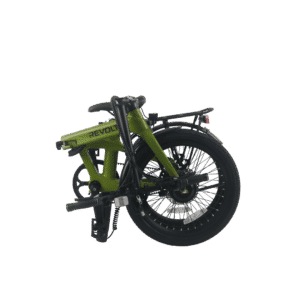 Revolt Bikes Carbon Fiber E-Bike, Olive Green, Belt Drive, Nexus 3 Gears