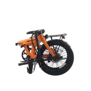 Revolt Bikes Carbon Fiber E-Bike, Pale Orange, Belt Drive