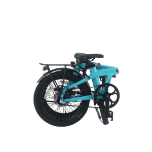 Revolt Bikes Carbon Fiber E-Bike, Azure Blue, Belt Drive, Nexus 3 Gears