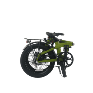 Revolt Bikes Carbon Fiber E-Bike, Olive Green, Belt Drive, Nexus 3 Gears