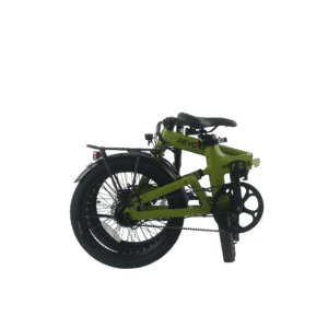 Revolt Bikes Carbon Fiber E-Bike, Olive Green, Belt Drive, Rear Suspension Electric Bikes in Netherlands