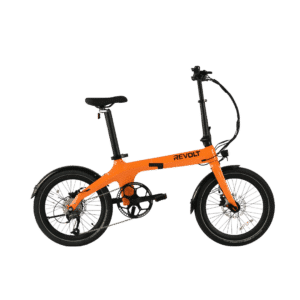 Revolt Bikes Carbon Fiber Pro V1 E-Bike, Pale Orange, Chain Drive