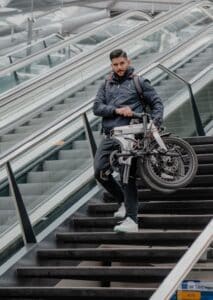 Revolt Carbon Fiber Folding E-Bike Male