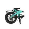 Revolt Bikes Carbon Fiber Pro V1 Folding E-Bike, Mint Green, Chain Drive
