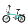 Revolt Bikes Carbon Fiber Pro V1 Folding E-Bike, Mint Green, Chain Drive