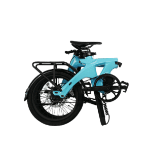 Revolt Bikes Carbon Fiber Pro V3 E-Bike, Azure Blue, Mid Motor, Belt Drive. Best Electric Bikes Netherlands