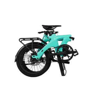 Revolt Bikes Carbon Fiber Pro V3 E-Bike, Mint Green, Mid Motor, Belt Drive