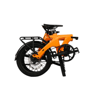 Revolt Bikes Carbon Fiber Pro V3 E-Bike, Pale Orange, Mid Motor, Belt Drive