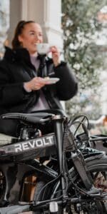 Revolt Carbon Fiber Folding E-Bike Female Folded