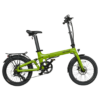 Revolt Bikes Carbon Fiber E-Bike, Olive Green, Chain Drive, Rear Suspension