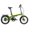 Revolt Bikes Carbon Fiber E-Bike, Olive Green, Belt Drive, Rear Suspension