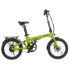 Revolt Bikes Carbon Fiber E-Bike, Olive Green, Belt Drive, Rear Suspension