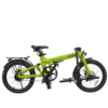 Revolt Bikes Carbon Fiber E-Bike, Olive Green, Belt Drive, Rear Suspension