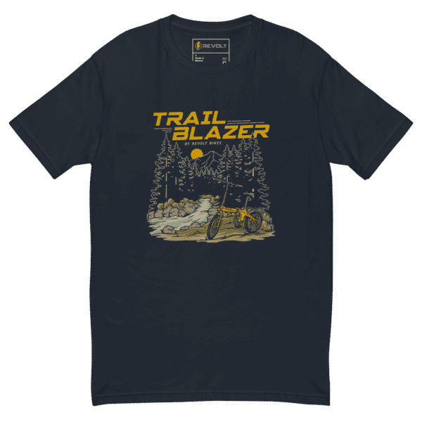 Trailblazer Eco T-Shirt Blue – By Revolt Bikes