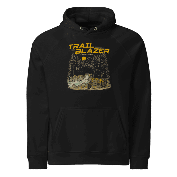 Trailblazer Eco Hoodie Black – By Revolt Bikes