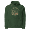 Unfolding Adventures Eco Hoodie Green – By Revolt Bikes