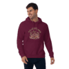 Unfolding Adventures Eco Hoodie Bordeaux Male – By Revolt Bikes