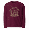 Unfolding Adventures Eco Sweater Bordeaux – By Revolt Bikes
