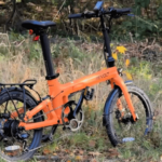 Revolt Carbon Fiber Pro V2 Chain Drive E-Bike, Rear Suspension, Pale Orange