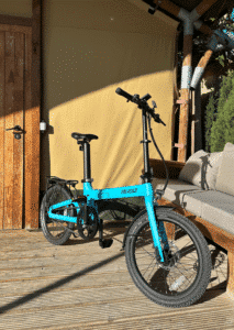 Revolt Carbon Fiber Pro V2 Belt Drive E-Bike, Rear Suspension, Azure Blue