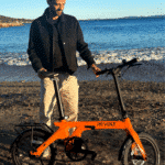Revolt Carbon Fiber Pro V3, Mid Motor, Belt Drive E-Bike, Orange, Male