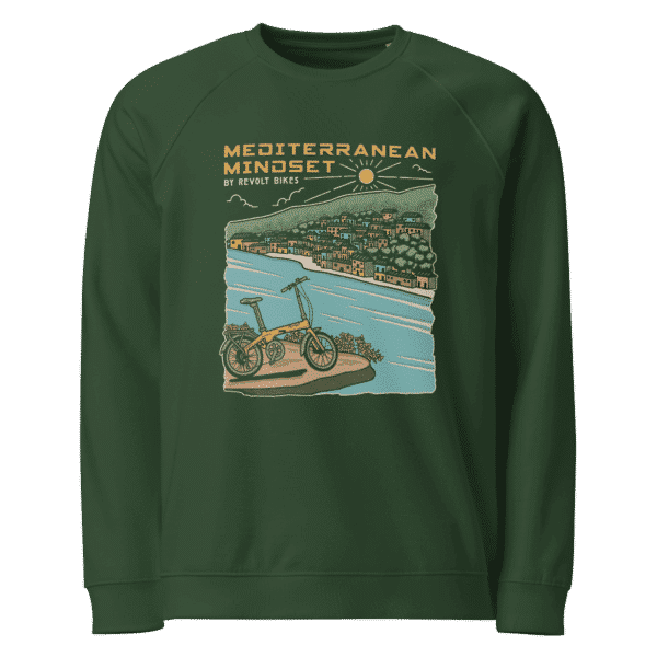 Mediterranean Mindset Sweater Green – By Revolt Bikes