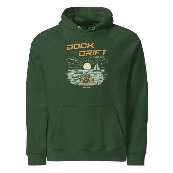 Dock Drift Eco Hoodie Green – By Revolt Bikes