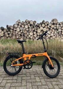 Revolt Carbon Fiber Pro V2 E-Bike, Belt Drive, Pale Orange