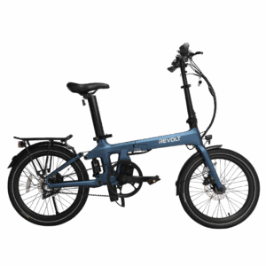 Revolt Carbon Fiber Pro V4, Mid Motor, Belt Drive, Dark Blue, Rear Suspension Air Shock Absorber