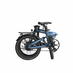 Revolt Carbon Fiber Pro V2, Dark Blue, Belt Drive, Rear Suspension, Folded