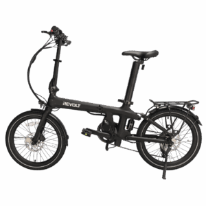 Revolt Carbon Fiber Pro V4, Mid Motor, Chain Drive, Matt Black, Rear Suspension Air Shock Absorber