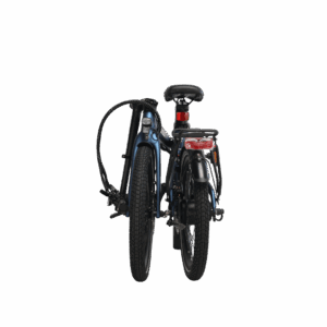 Revolt Carbon Fiber Pro V2, Dark Blue, Belt Drive, Rear Suspension, Folded