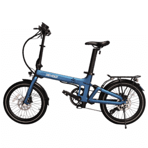 Revolt Carbon Fiber Pro V2, Dark Blue, Chain Drive, Rear Suspension, 7 Gears