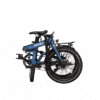 Revolt Carbon Fiber Pro V2, Dark Blue, Chain Drive, Rear Suspension, 7 Gears, Folded