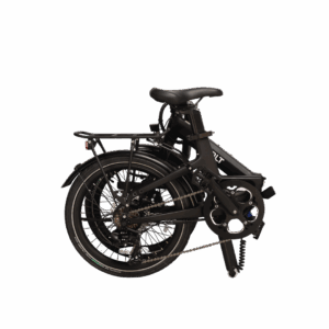 Revolt Carbon Fiber Pro V5, Matt Black, Chain Drive, 7 Gears, Low Entry Step In Frame, Folded